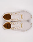 Damen Sneaker Brione White/Gold