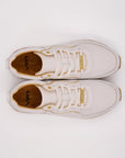 Damen Sneaker Brione White/Gold