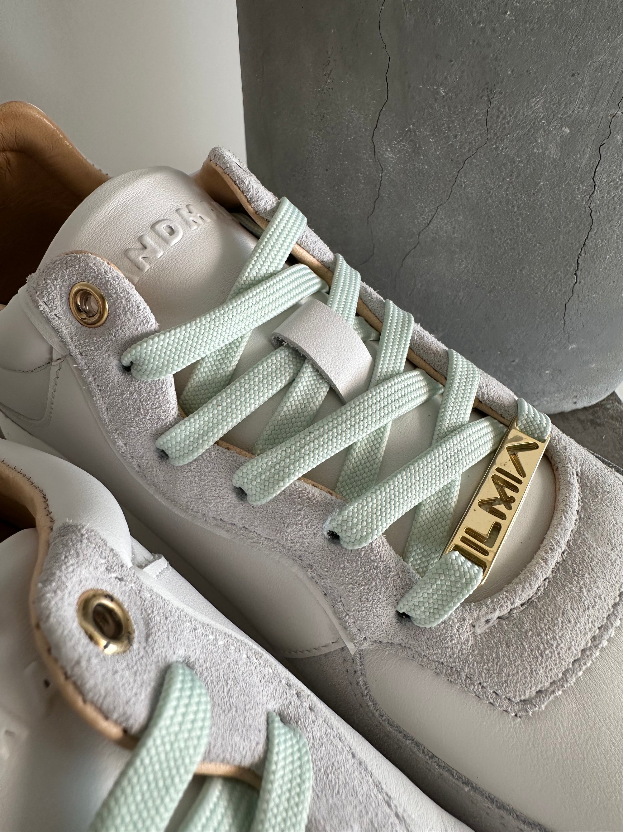 Women's Sneakers Brione White/Gold