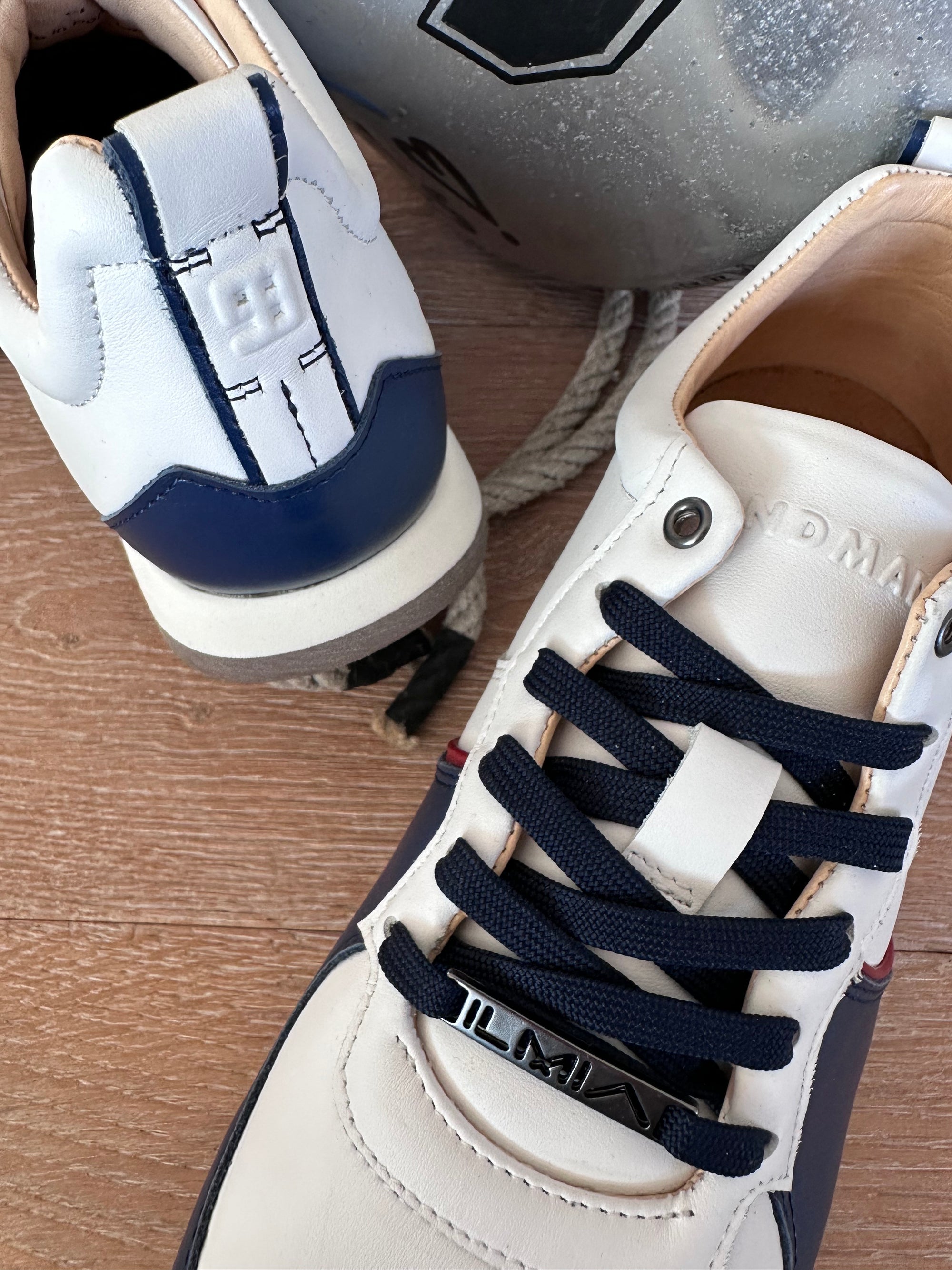 Herren Sneaker Corippo White/Navy